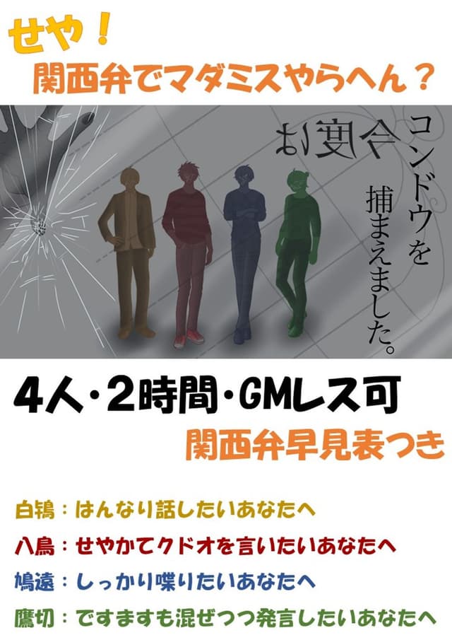 今度はコンドウを捕まえました。