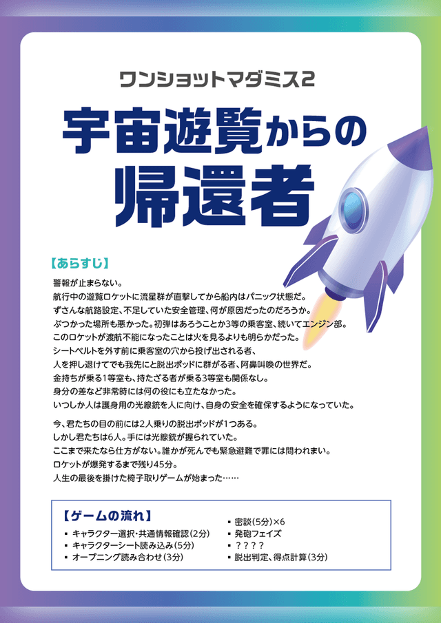 宇宙遊覧からの帰還者