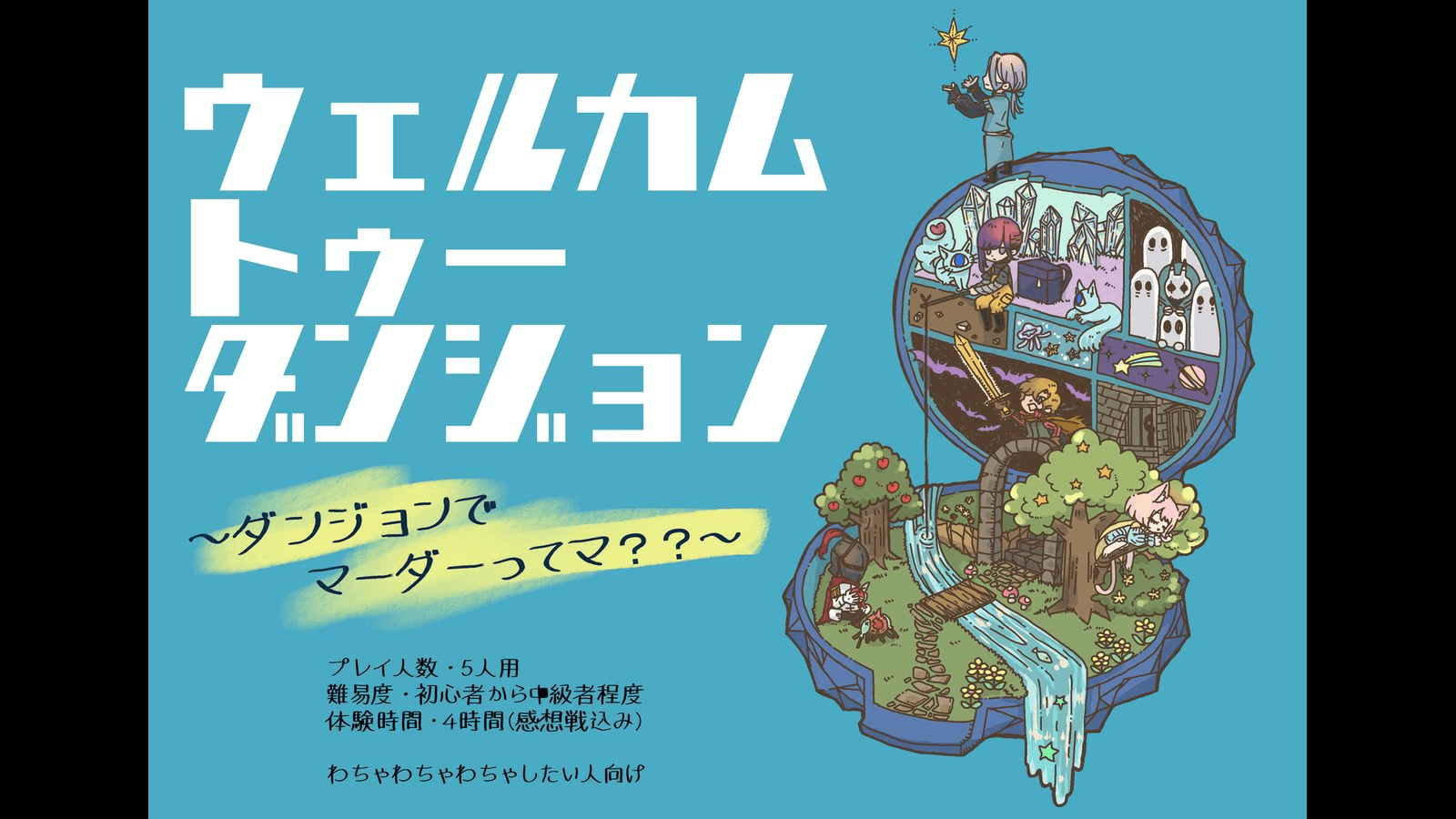 ウェルカムトゥーダンジョン～ダンジョンでマーダーってマ？？～