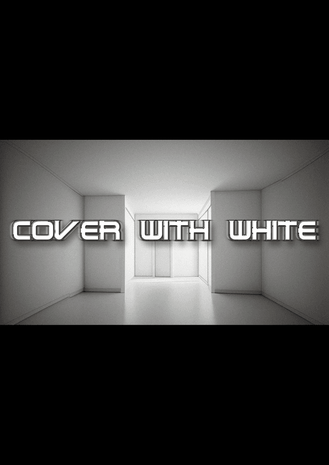 COVER WITH WHITE