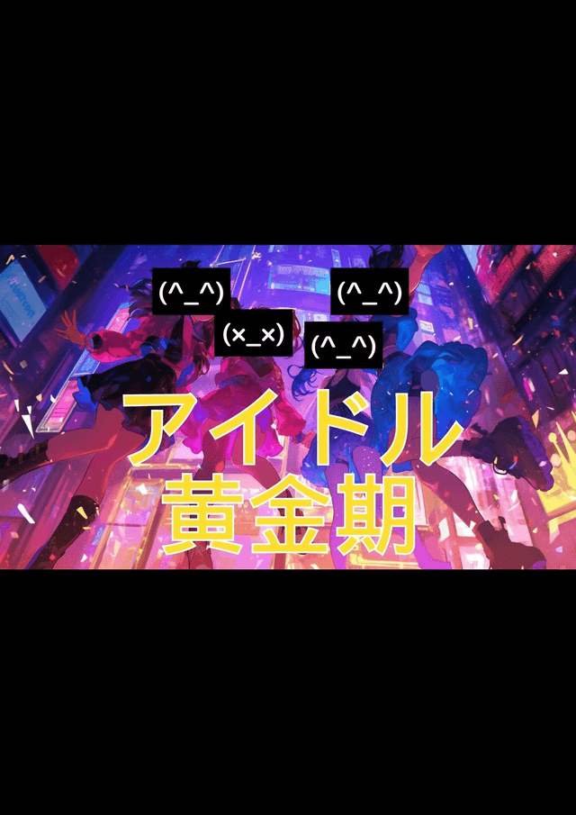 アイドル黄金期