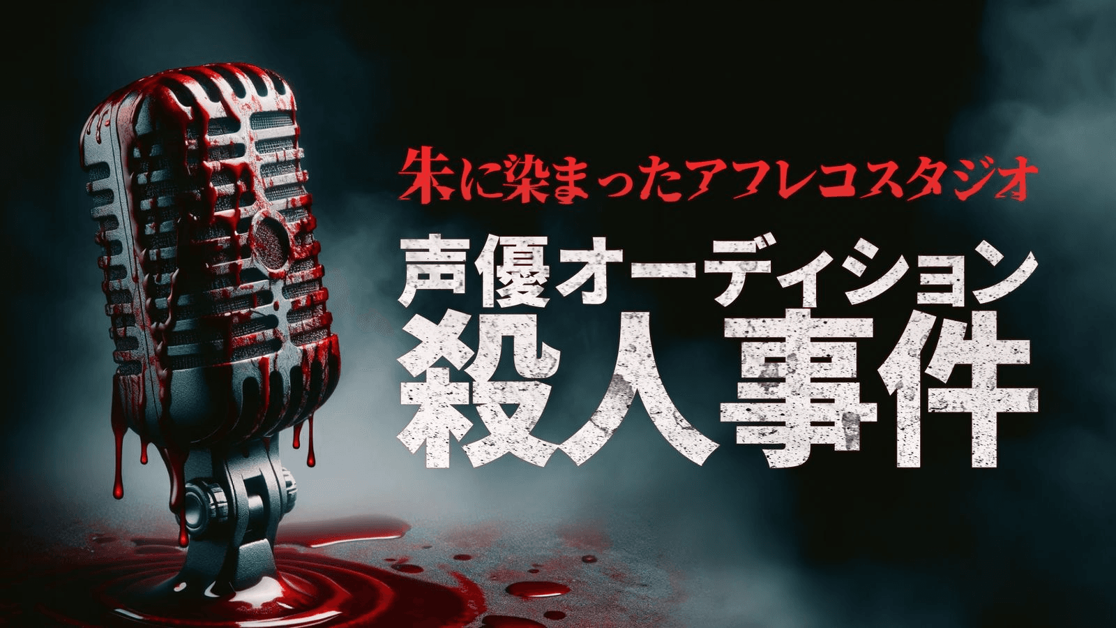 朱に染まったアフレコスタジオ：声優オーディション殺人事件