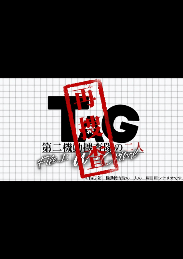 TAG:第二機動捜査隊の二人〈再捜査〉