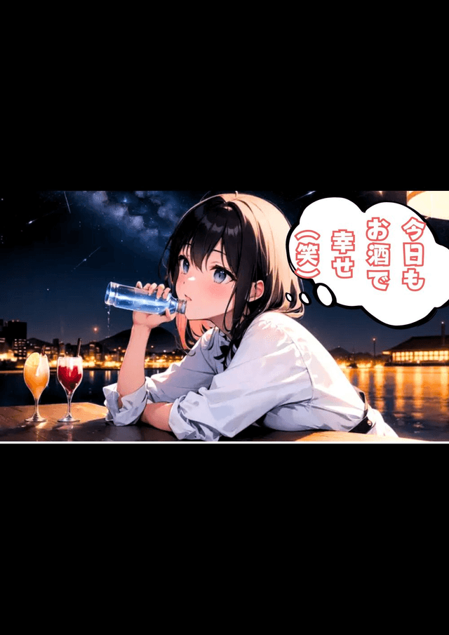 今日もお酒で幸せ（笑）