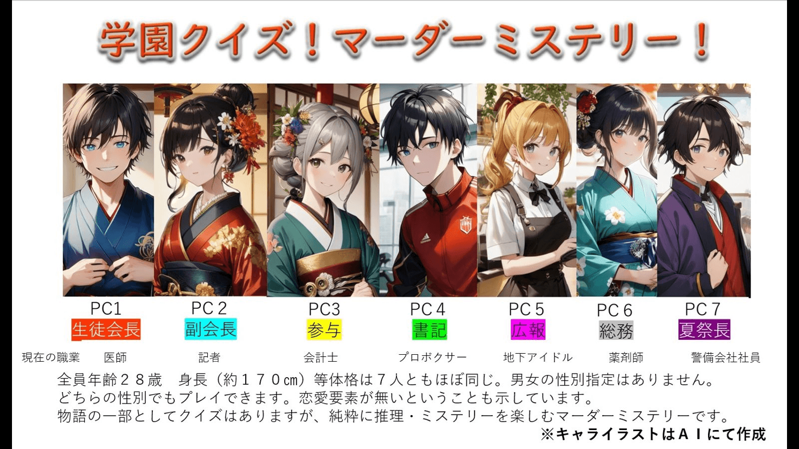 学園クイズ！マーダーミステリー！～烏群れる廃高校殺人事件編～