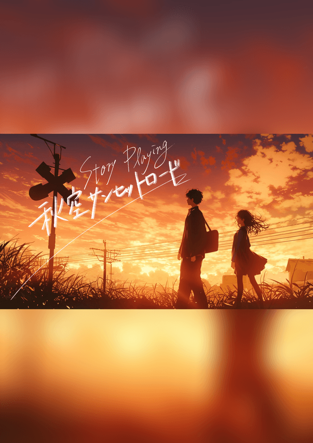 秋空サンセットロード