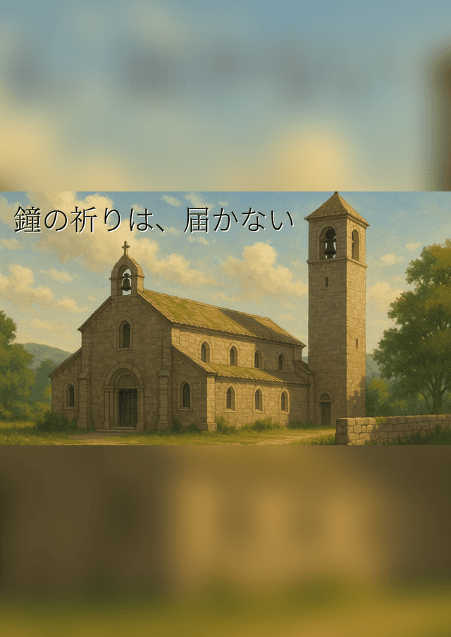 鐘の祈りは、届かない