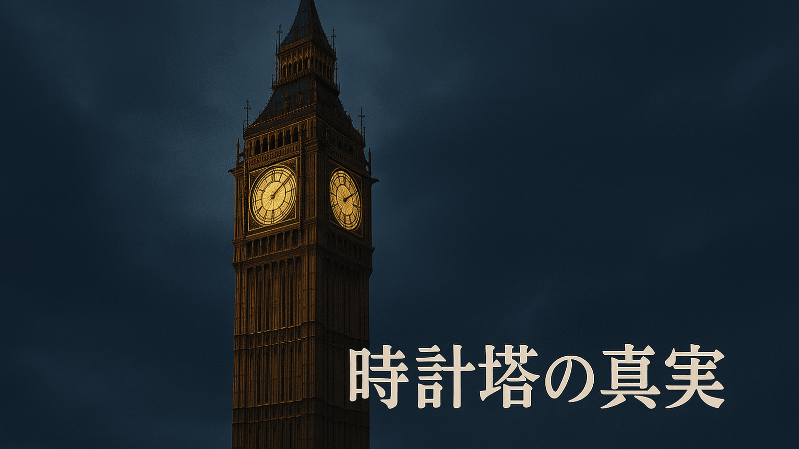 時計塔の真実
