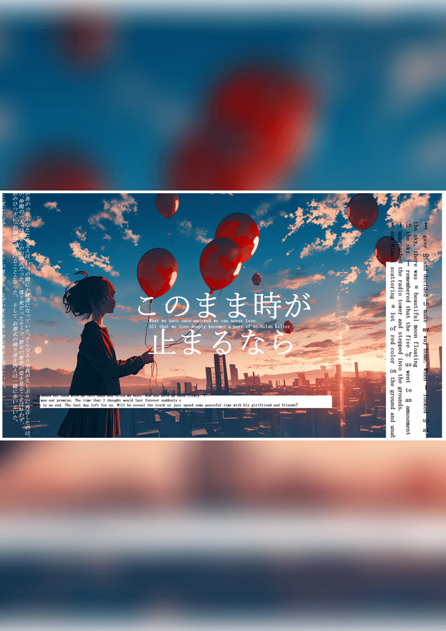 このまま時が止まるなら