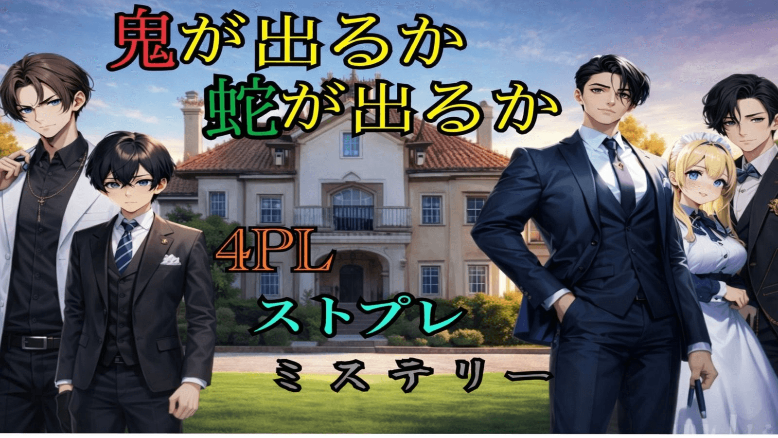 鬼が出るか蛇が出るか