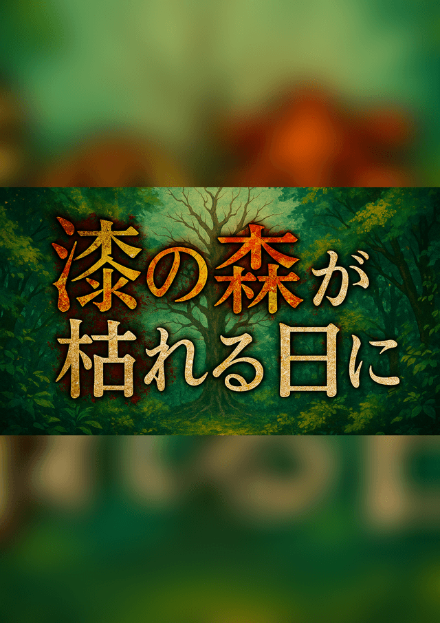 漆の森が枯れる日に