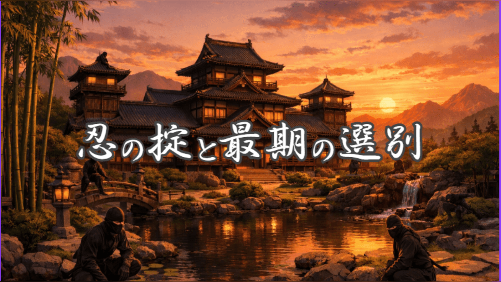 忍の掟と最期の選別