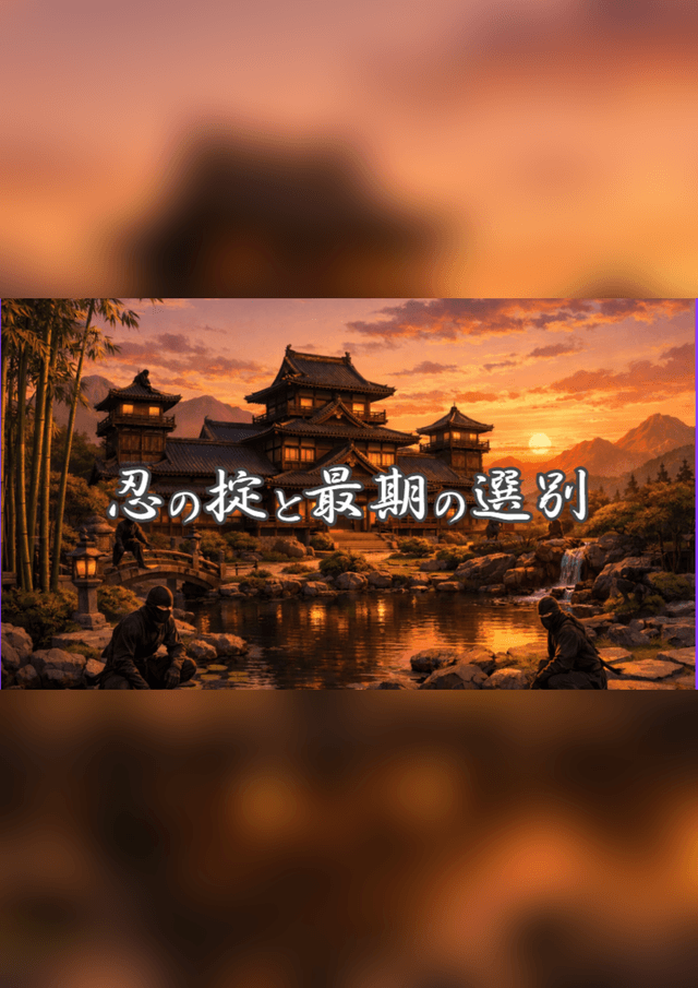 忍の掟と最期の選別