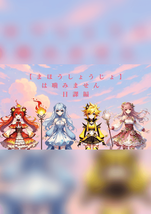 まほうしょうじょは噛みません　～日課編～