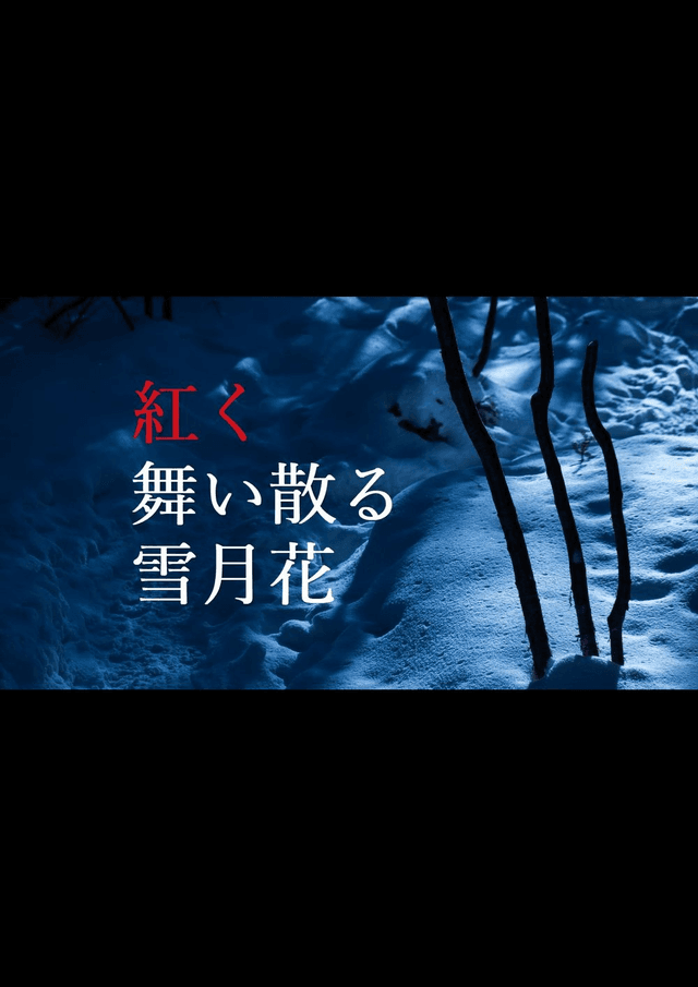 紅く舞い散る雪月花