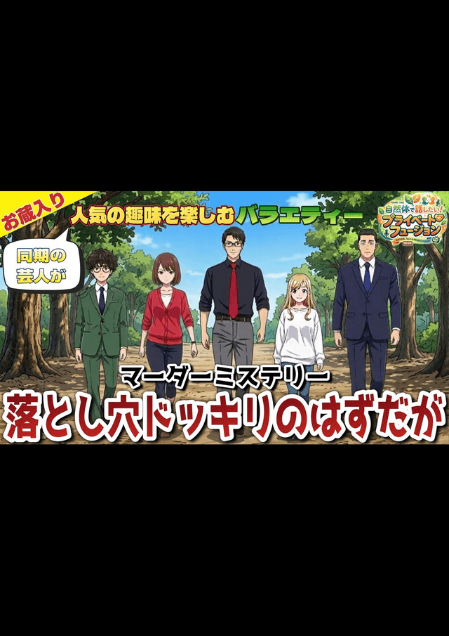 落とし穴ドッキリのはずだが