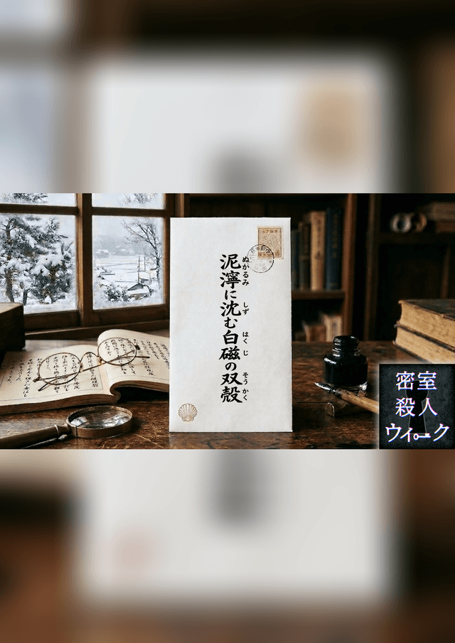 泥濘に沈む白磁の双殻