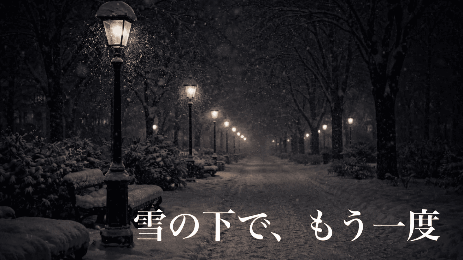 雪の下で、もう一度