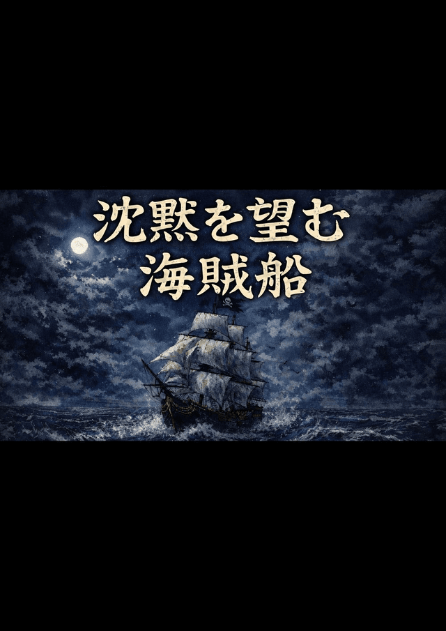 沈黙を望む海賊船