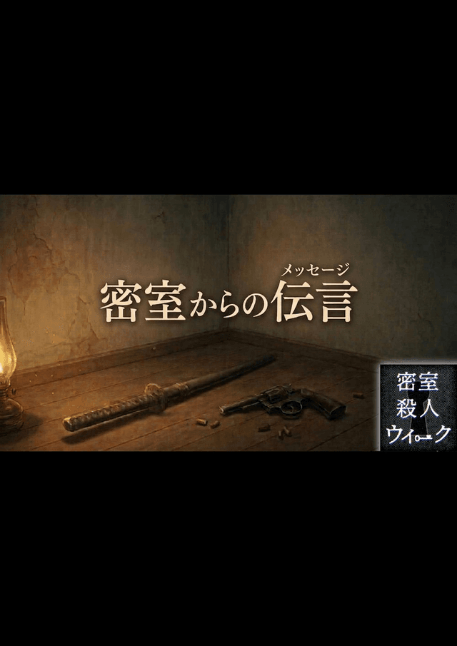 密室からの伝言