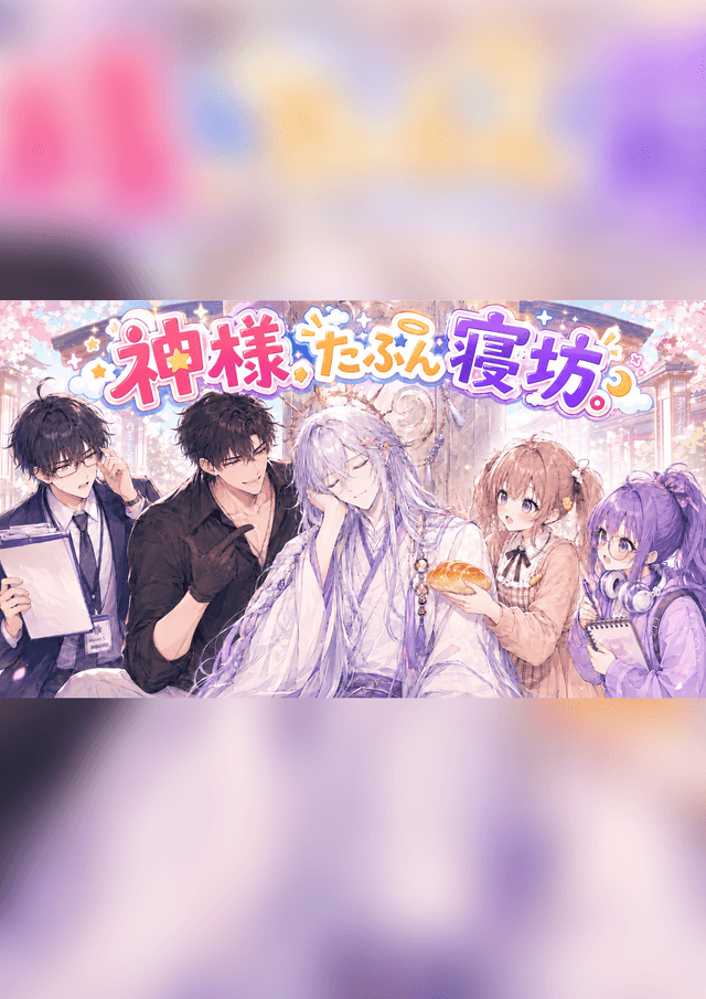 神様、たぶん寝坊。