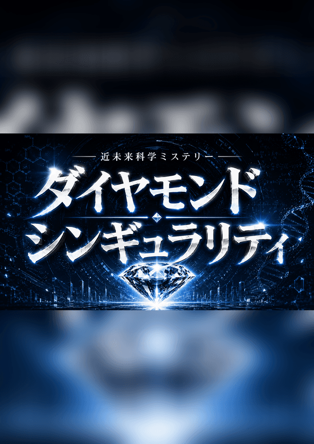近未来科学ミステリー『ダイヤモンド・シンギュラリティ』