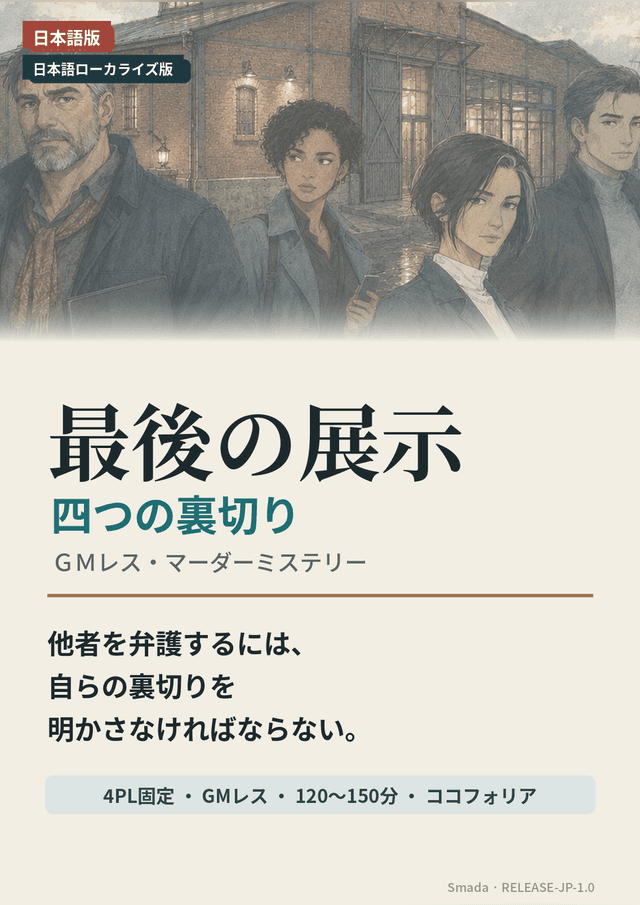 最後の展示 ―四つの裏切り―