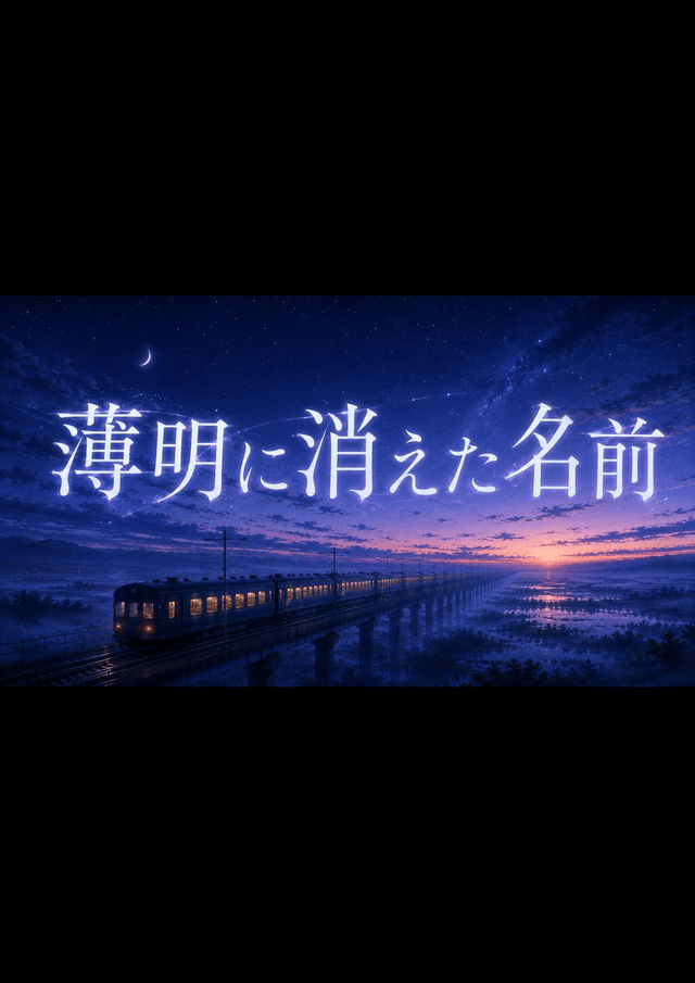 薄明に消えた名前