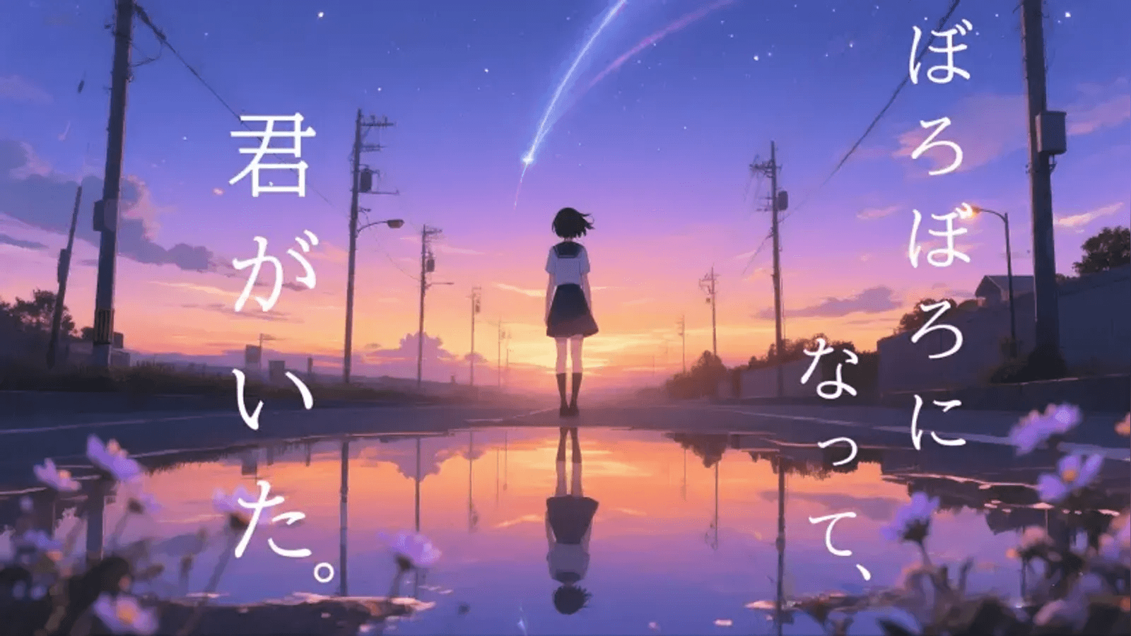 ぼろぼろになって、君がいた。