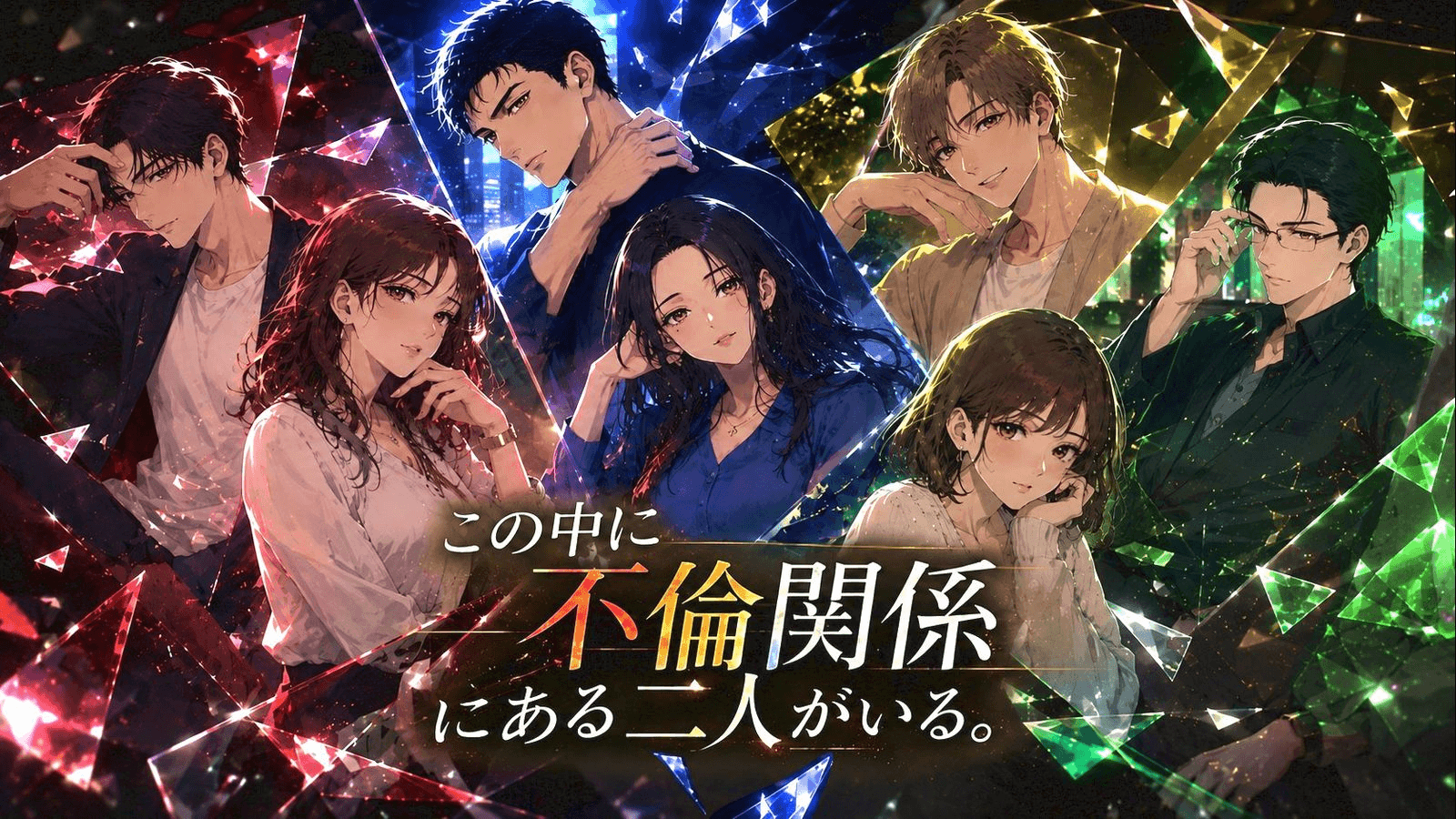 この中に不倫関係にある二人がいる。