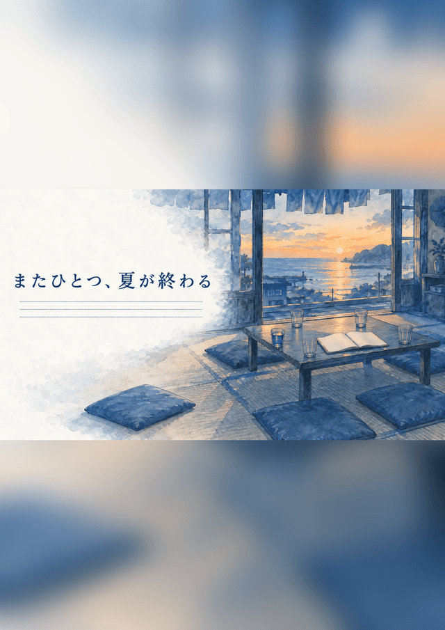 またひとつ、夏が終わる