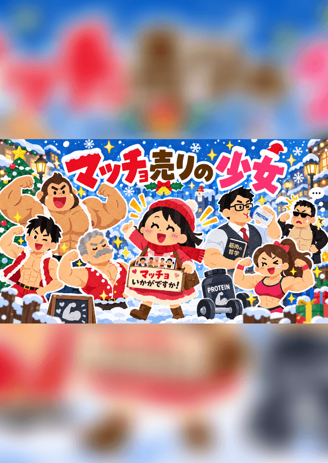 マッチョ売りの少女