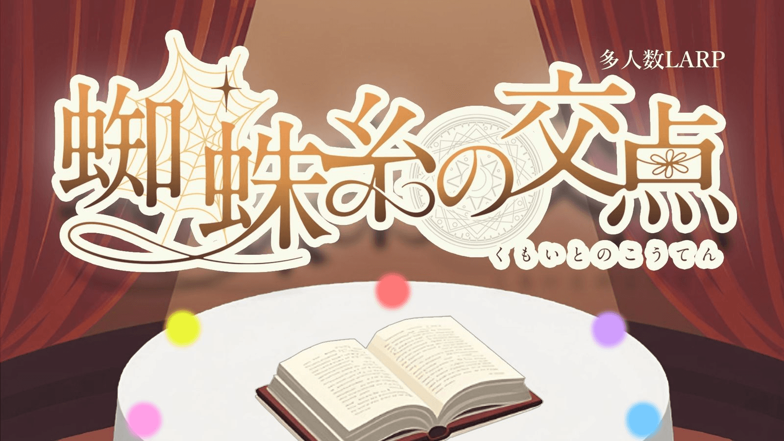 蜘蛛糸の交点