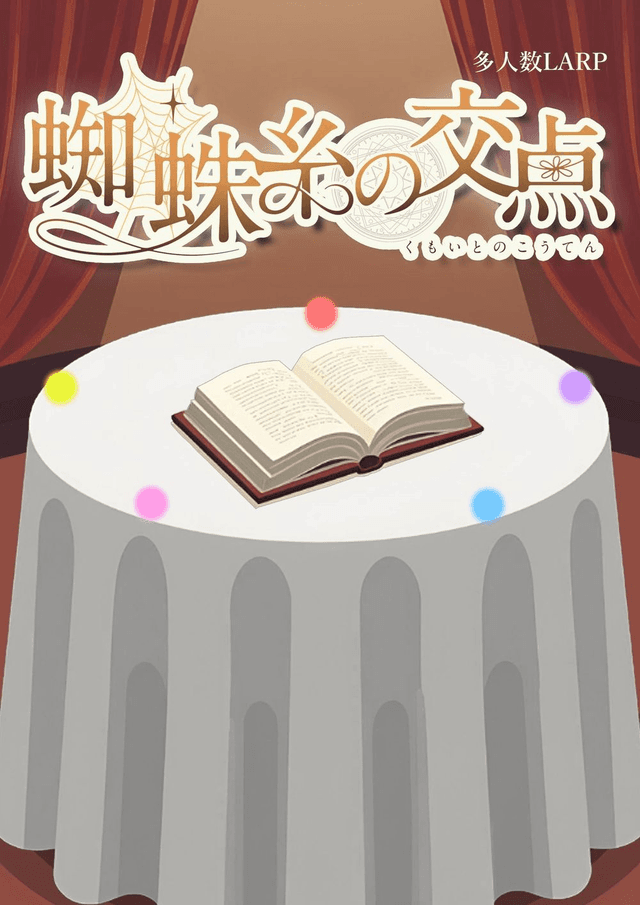 蜘蛛糸の交点